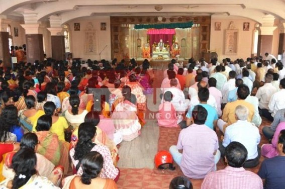 Hindu devotees thronged to Ramakrishna Temple on his 181st birth anniversary